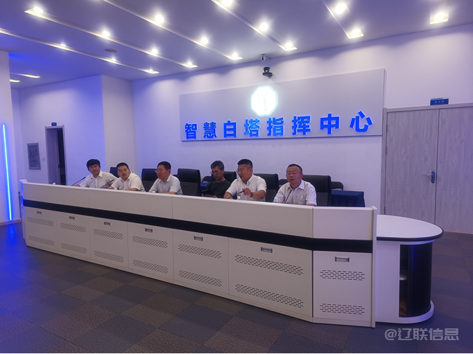 鞍山市大数据局及招商局向导莅临太阳集团2007网站集团考察